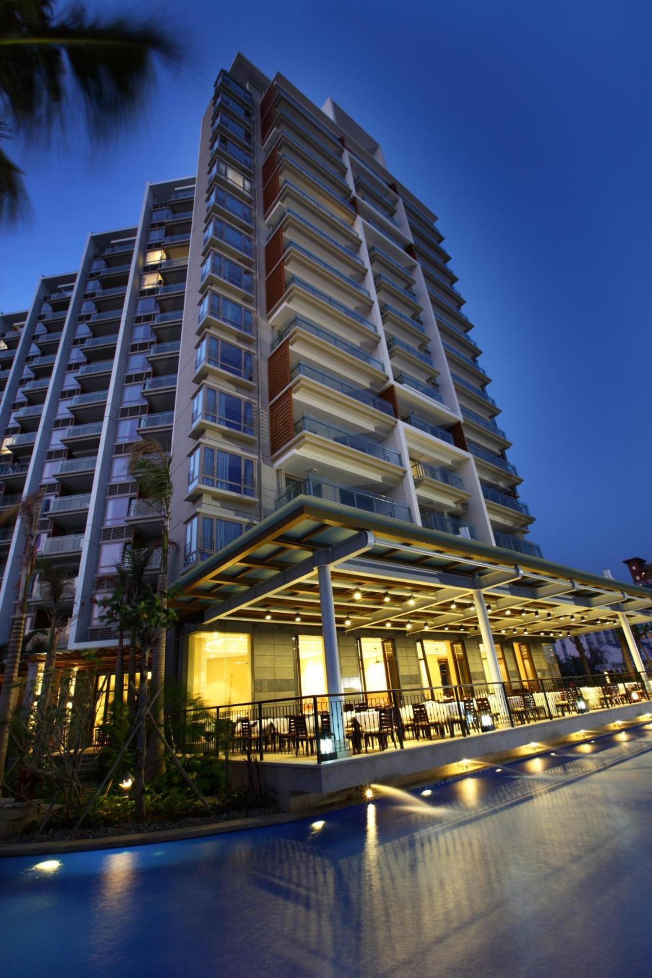 Sanya Seacube Holiday Hotel Zewnętrze zdjęcie
